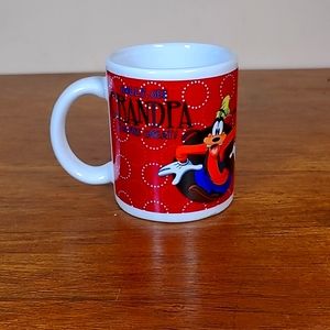 Disney Goofy Coffee Mug Golly Gee Grandpa Your Great Double Sided